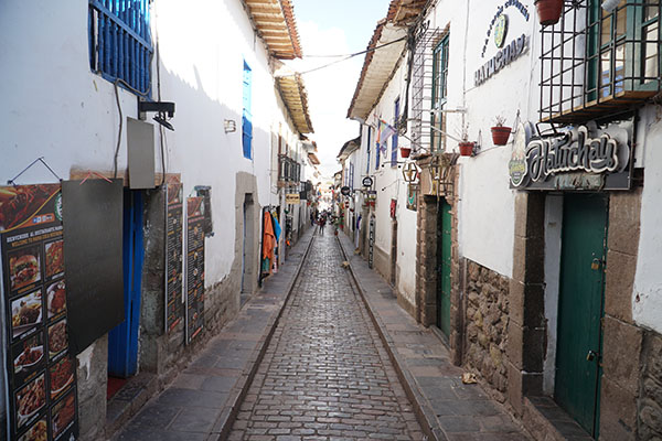 Cusco sokakları
